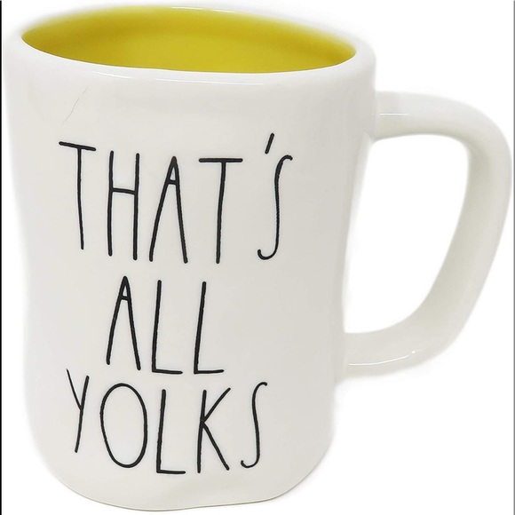 Rae Dunn Other - RAE DUNN THATS ALL YOLKS MUG NWT
